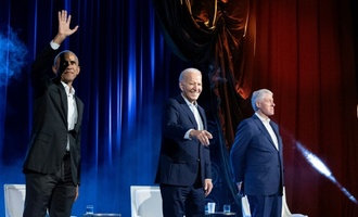 Biden sammelt bei Spendengala mit Obama und Clinton Rekordsumme fr den Wahlkampf