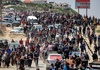 Gerchte ber Kontrollpunkt-ffnung: Tausende ziehen im Gazastreifen nach Norden