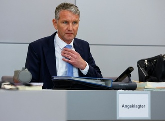 Aussage von Thringens AfD-Chef Hcke vor Landgericht Halle erwartet