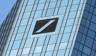 Logo der Deutschen Bank wird 50 Jahre alt