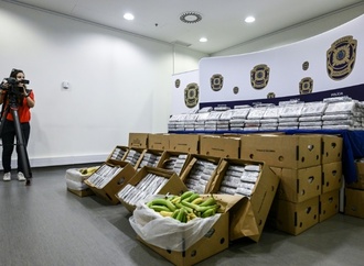 Mutmaliche Drogen in Bananenkisten lsen in Brandenburg Polizeieinstze aus