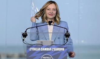 Italiens Regierungschefin Meloni fhrt ihre Partei selbst in die Europawahl