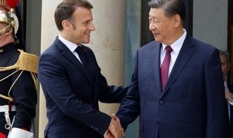 Prsident Macron fordert bei Treffen mit Xi ''gleiche Regeln fr alle''