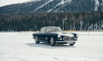 Maserati in St.Moritz: Italienische Skulpturen auf Eis