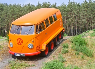 Bulli-Klassiker auf dem VW Bus Festival 2023