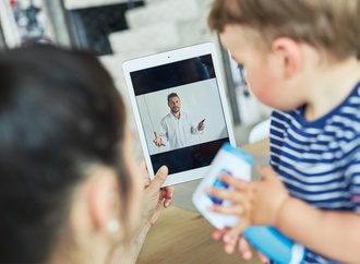 Chatten mit dem Arzt