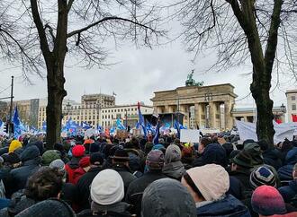 Über 7.000 Demonstrationen in Berlin im Jahr 2023
