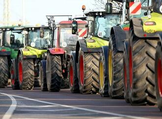 Bauernproteste sorgen vielerorts für Verkehrsbehinderungen