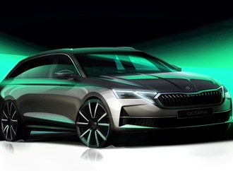 Skoda Octavia 2024: Erste Skizzen
