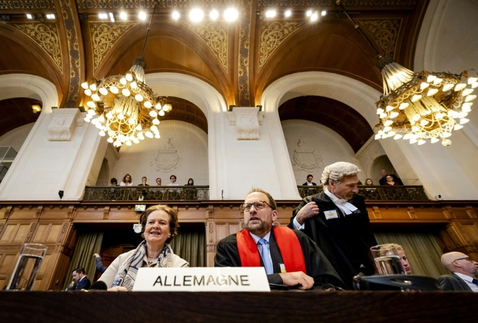 Nederland – Duitsland verdedigt zich voor het Internationale Gerechtshof tegen beschuldigingen van het aanzetten tot genocide