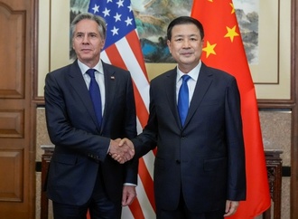 US-Auenminister uert in Peking Besorgnis wegen Chinas Untersttzung fr Russland