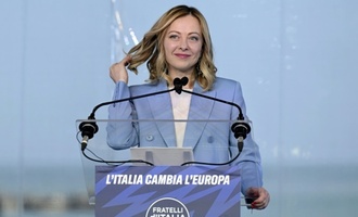 Italiens Regierungschefin Meloni fhrt ihre Partei selbst in die Europawahl