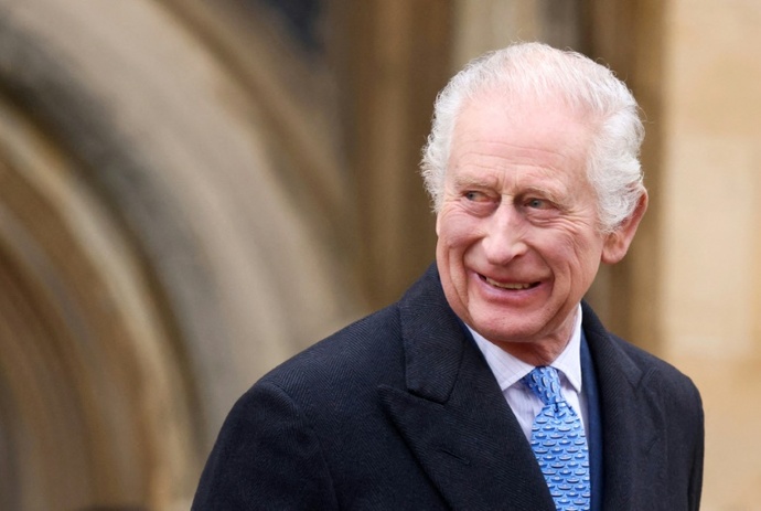 Great Britain – First public appearance of Charles III.  After a cancer diagnosis