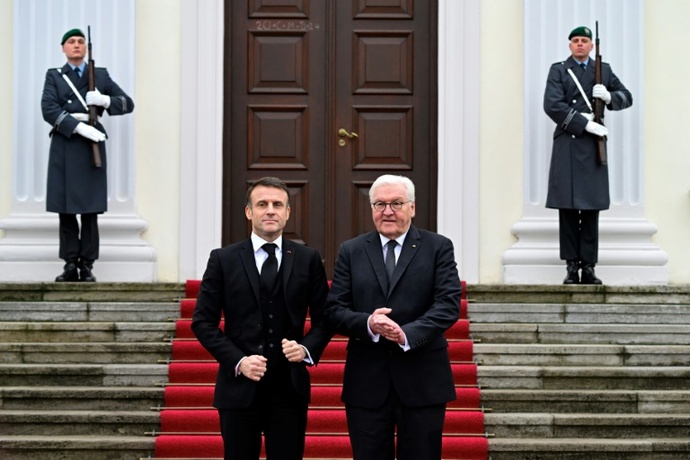 France – Le président français Macron effectue une visite d'État en Allemagne fin mai