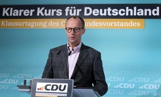 CDU-Chef Merz weist Spekulationen ber mgliche Koalitionen entschieden zurck