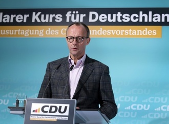 CDU-Chef Merz weist Spekulationen ber mgliche Koalitionen entschieden zurck