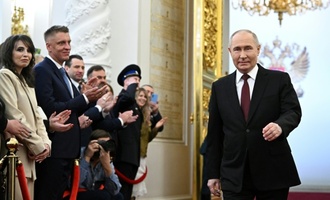 Putin tritt fnfte Amtszeit als Prsident an und verspricht Sieg Russlands