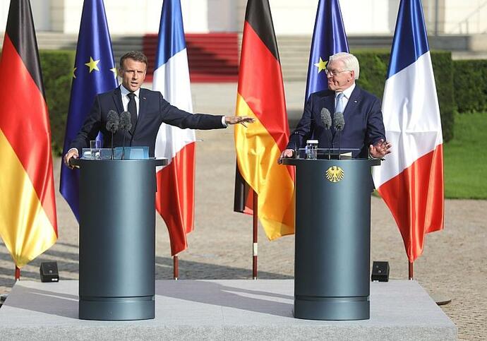 France – Macron souligne l'importance de l'amitié franco-allemande