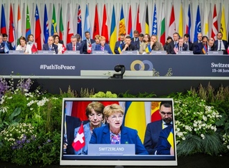 Ukraine-Konferenz in der Schweiz umreit Grundlinien fr mgliche Friedensgesprche