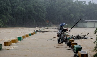 Mehrere Vermisste nach Unwettern und berschwemmungen in China