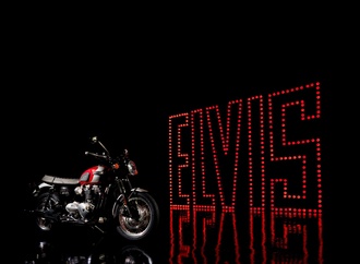 Triumph T 120 Elvis Presley Special Edition: Lang lebe der Knig