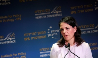 Rede in Israel: Baerbock warnt vor ''endlosem'' Gaza-Krieg
