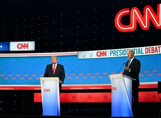 Trump geht bei erstem TV-Duell vor Prsidentschaftswahl in die Offensive - Biden stockt