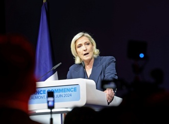 Marine Le Pen: Block Macrons ''praktisch ausgelscht''