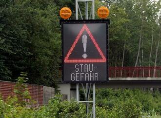 ADAC erwartet weitere Zunahme der Staugefahr am Wochenende