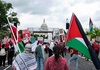 Proteste gegen Israels Regierungschef Netanjahu vor US-Kapitol in Washington