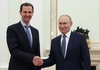 Putin empfngt Assad in Moskau