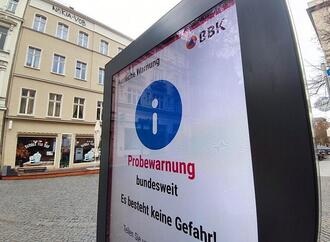 Probealarm zum bundesweiten ''Warntag'' ausgelöst