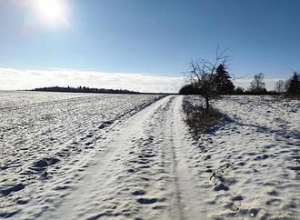 Wetterdienst warnt vor starkem Schneefall in Süddeutschland