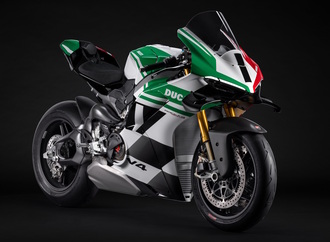 Ducati Panigale V4 S Tricolore - Sonderlack und Edel-Komponenten