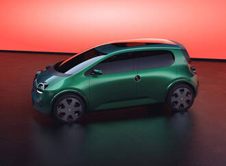 Ausblick Renault  - Elektro-Surfen auf der Retrowelle 