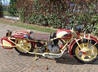 Böhmerland L3E zu verkaufen - Das längste Motorrad der Welt kommt unter den Hammer
