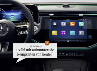 Mercedes MBUX - Chatten mit Chat GPT