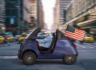 Microlino Spider Konzept - Offen und farbenfroh