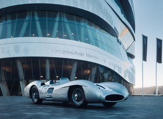 Mercedes W 196 R Stromlinienwagen - Sportlicher Versteigerungsrekord 