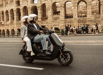 E-Roller Niu NQiX 500 - Clever gepackt