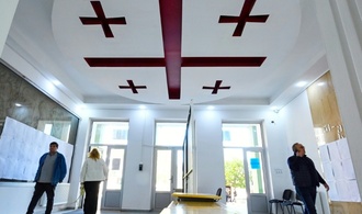 Stimmungstest in angespannter Lage: Georgier wählen ihre kommunalen Vertreter