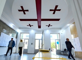 Stimmungstest in angespannter Lage: Georgier wählen ihre kommunalen Vertreter