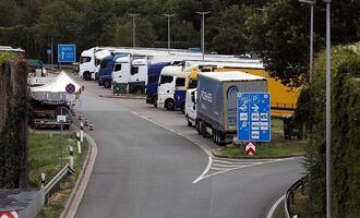 Etwas mehr Lkw auf deutschen Autobahnen unterwegs