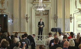 Ungar Laszlo Krasznahorkai erhält Literaturnobelpreis