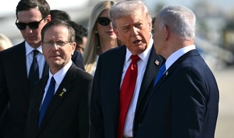 US-Präsident Donald Trump in Tel Aviv gelandet