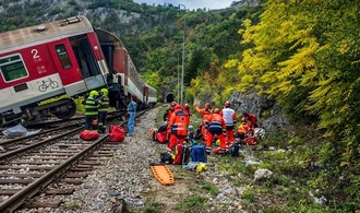 Zwei Züge krachen in der Slowakei ineinander: 20 Verletzte