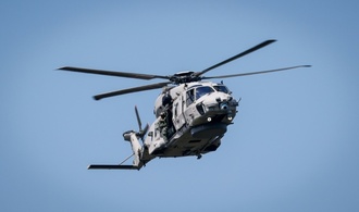 Marinehubschrauber rettet Schiffbrüchige vor Nordseeinsel Wangerooge