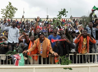 Zwei Tote bei Staatsbegräbnis des kenianischen Oppositionsführers Odinga