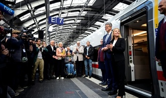 Neuer ICE-Zug mit stufenlosem Einstieg vorgestellt