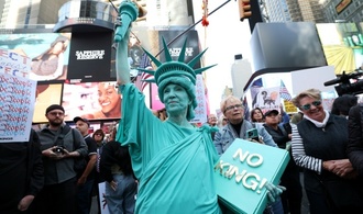 Veranstalter: Rund sieben Millionen Teilnehmer an ''No Kings''-Protesten gegen Trump